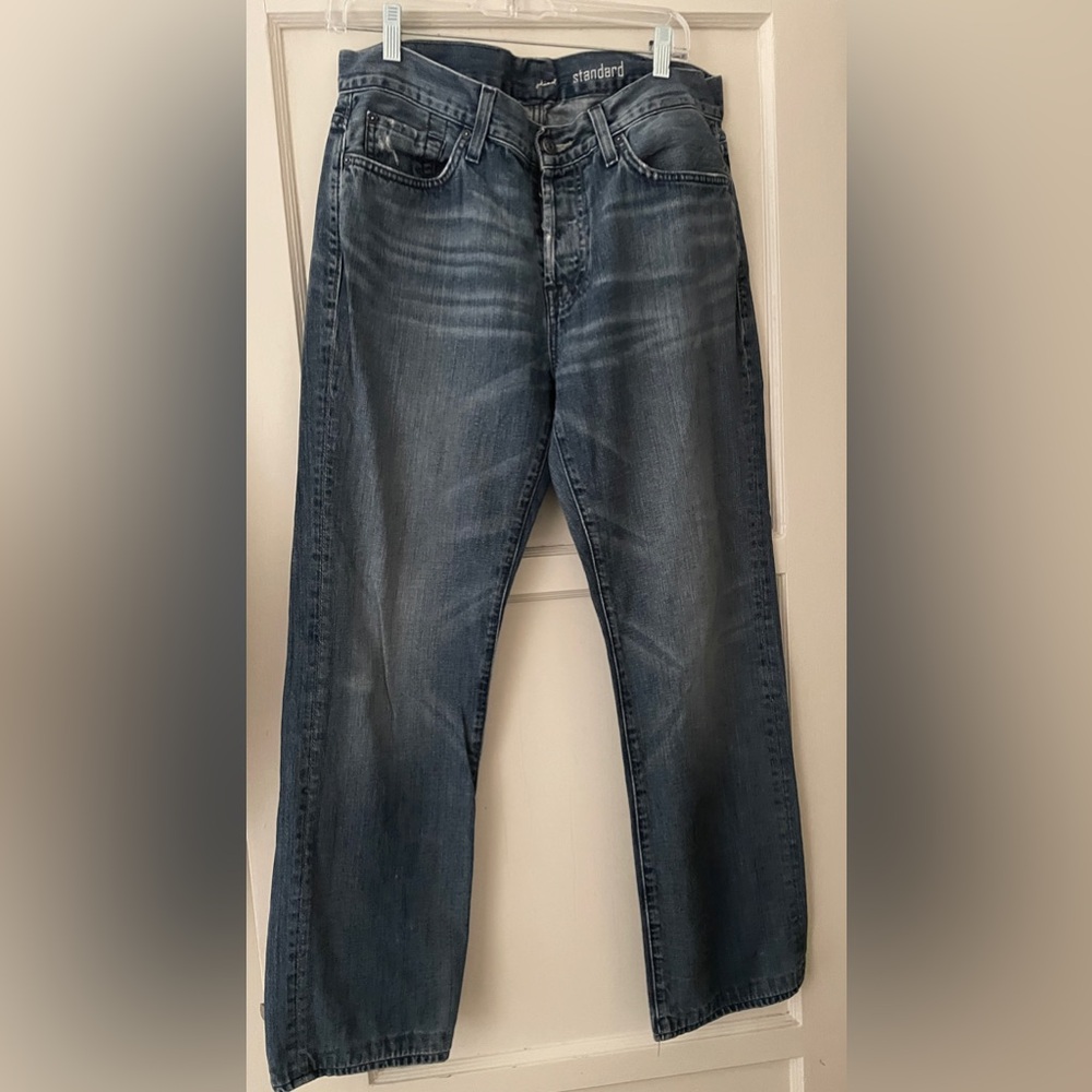 Seven For All Mankind Standard Blue Jeans Size 34